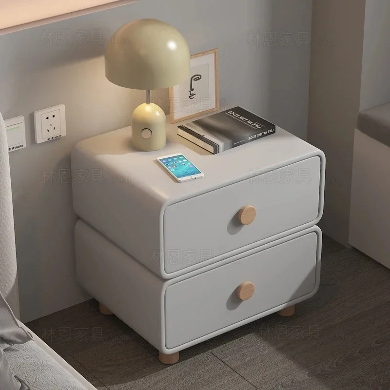 

Simple Aesthetic Nightstands Nordic Storage Luxury Korean Nightstands Minimalist Cute Mesita De Noche Modern Furniture Home