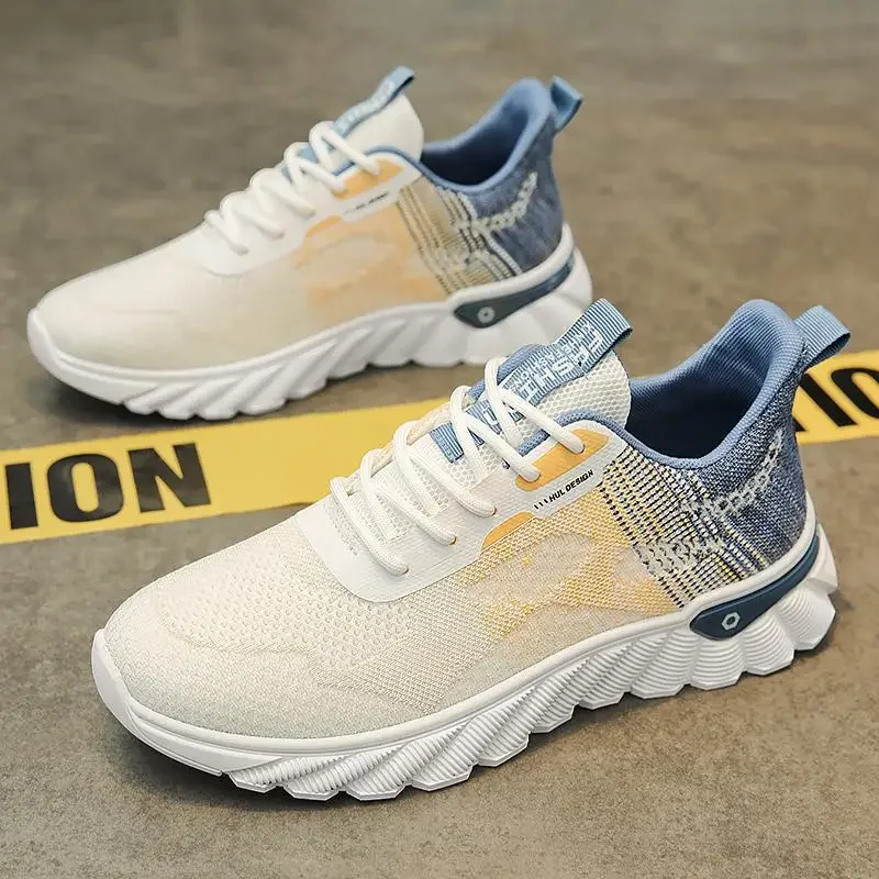 

Мужские кроссовки для бега, дышащие, Черная подошва, для скейтборда, тенниса, спортивная обувь для бега, для отдыха, лето