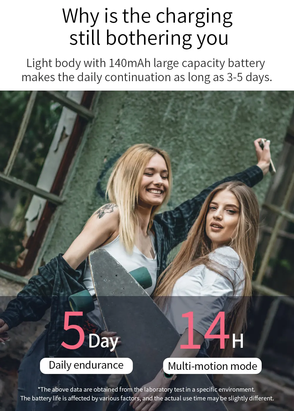 Kumi K3 Lady Smart Watch description image 10