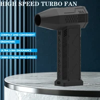 1 PC Violent Fan High Speed Turbofan with High Air Volume Brushless Charging Handheld Outdoor Car Fan 1