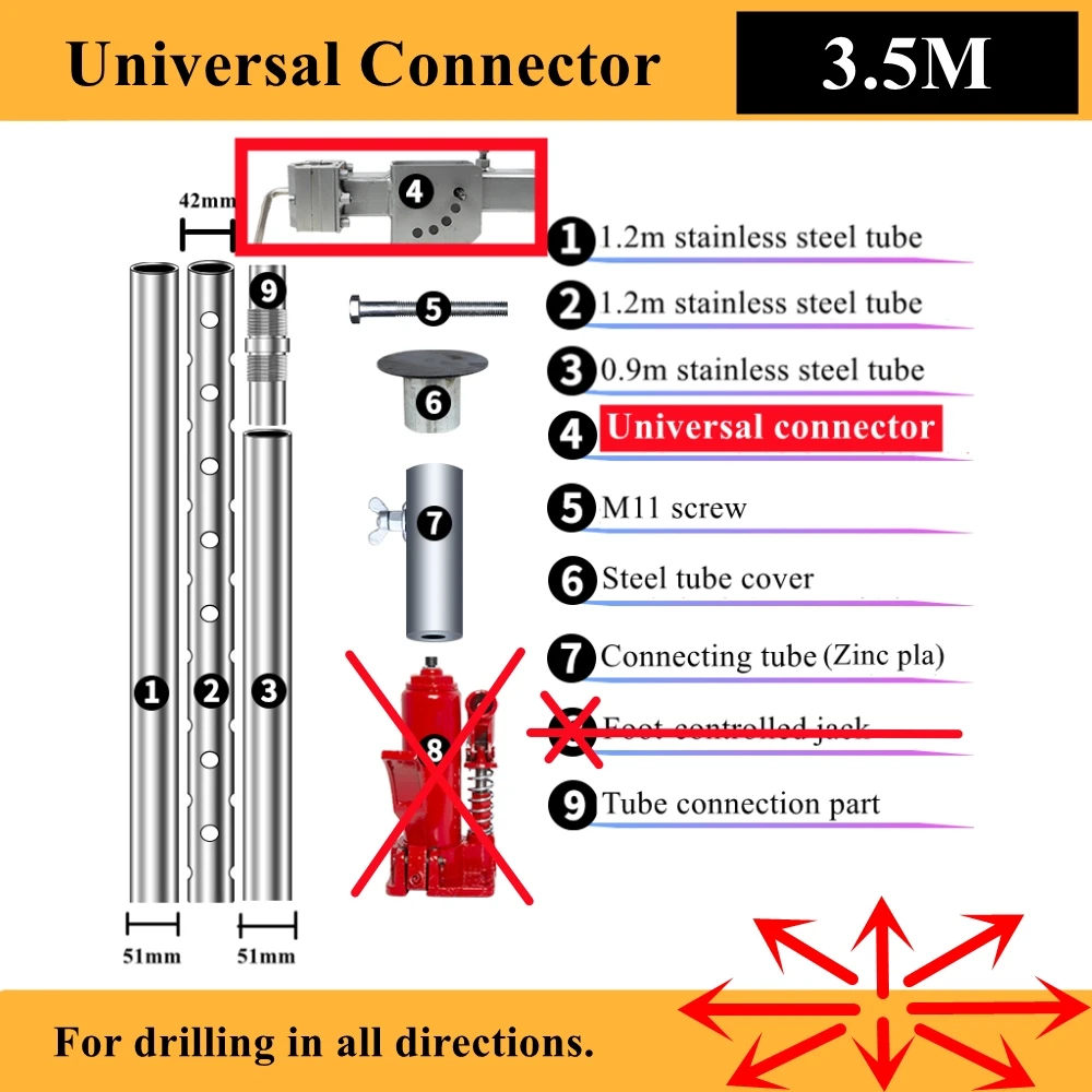 UNDEROOF-Hydraulic Lift Arm Lifter, Drilling Rig, Foot-controlled Jack factory price wholesale ce lifter hydraulic automobile elevator 2 post car lift