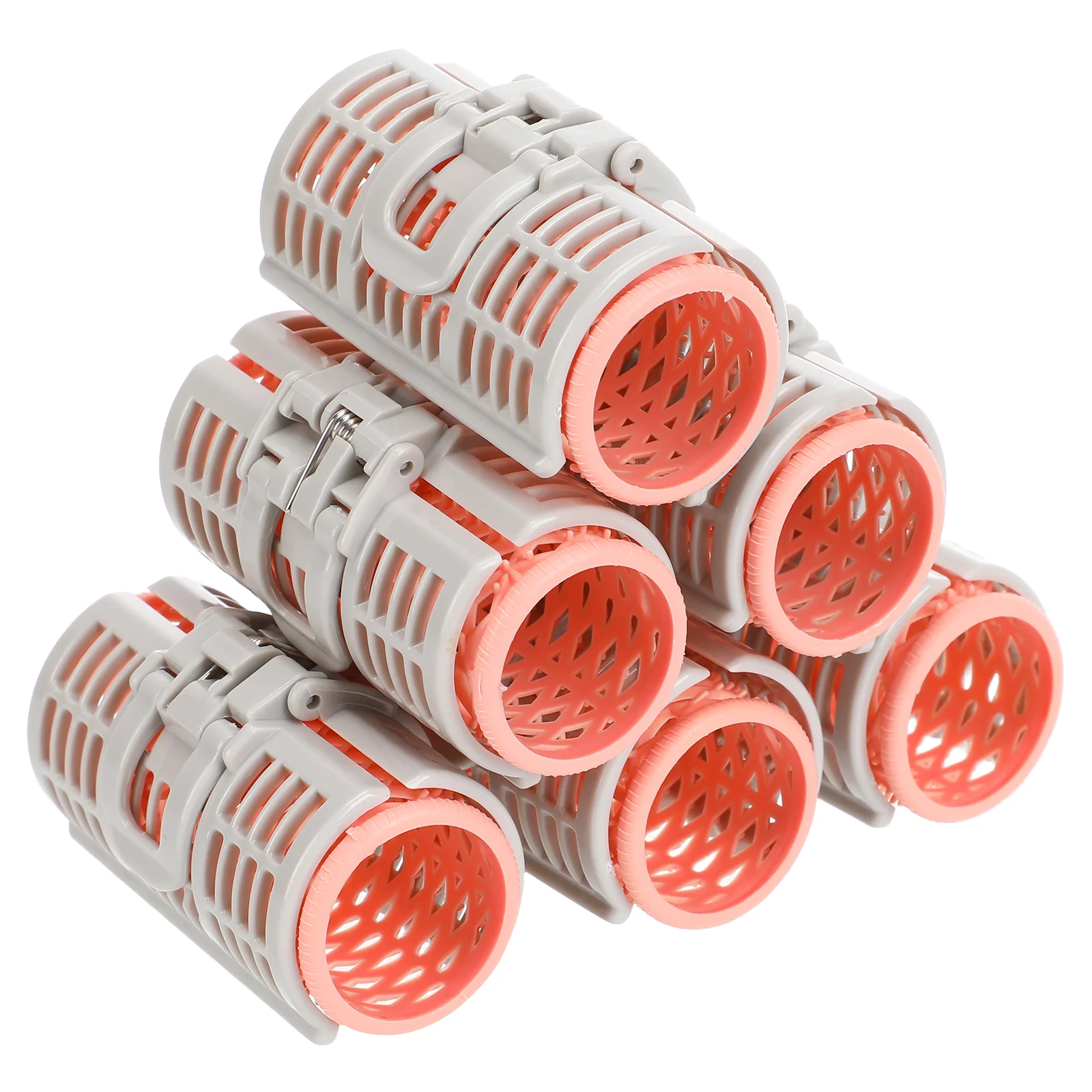 6 Pcs Hair Rollers Curling Clips For Hair Shaping Reusable Styling Tools Hairdressing Curlers Bangs Ends Layered Curls