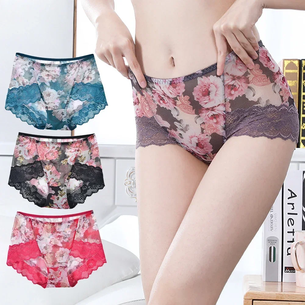 Cotton Underwear  Pocket Panties - Ladies Mid Waist Plus Size Cotton Crotch  - Aliexpress