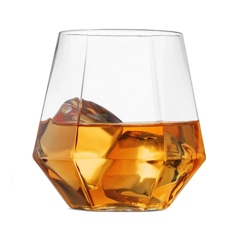 360ml Wedding Wine Plastic Simulated Glass Drinkware Transparent Cocktail Glass Party Bar Club Drinking Tools Tea Coffee Mug - 2
