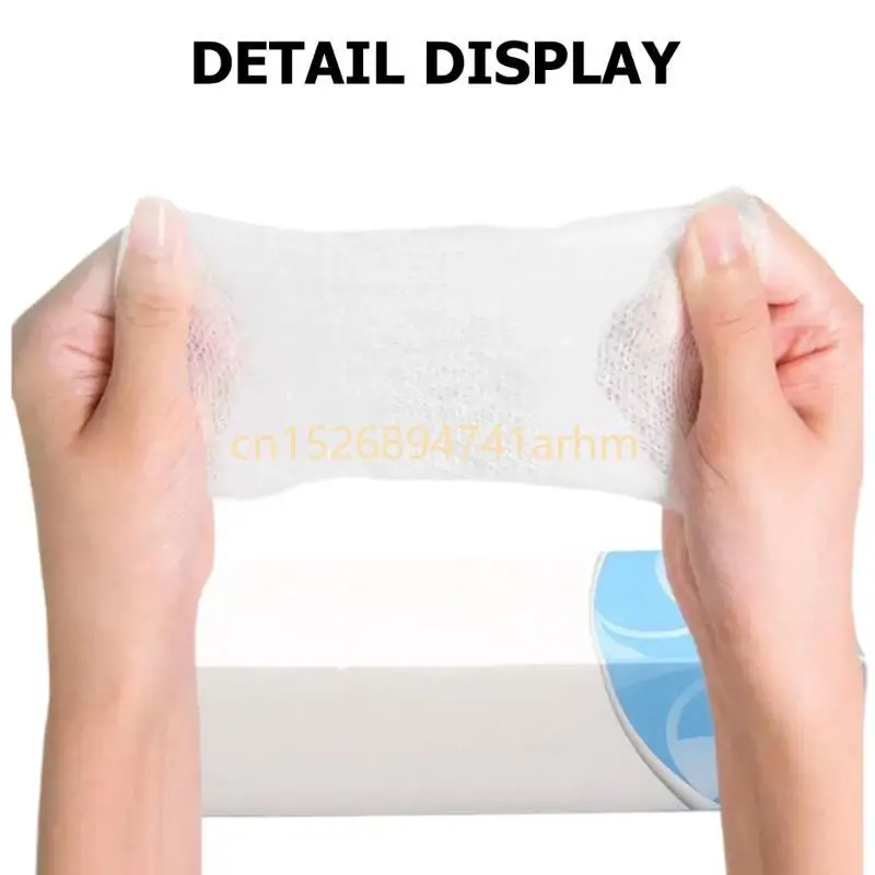 100x/팩면 패드 화장품 면화 패드 일회용 세정 패드 미용 애호가를위한 메이크..