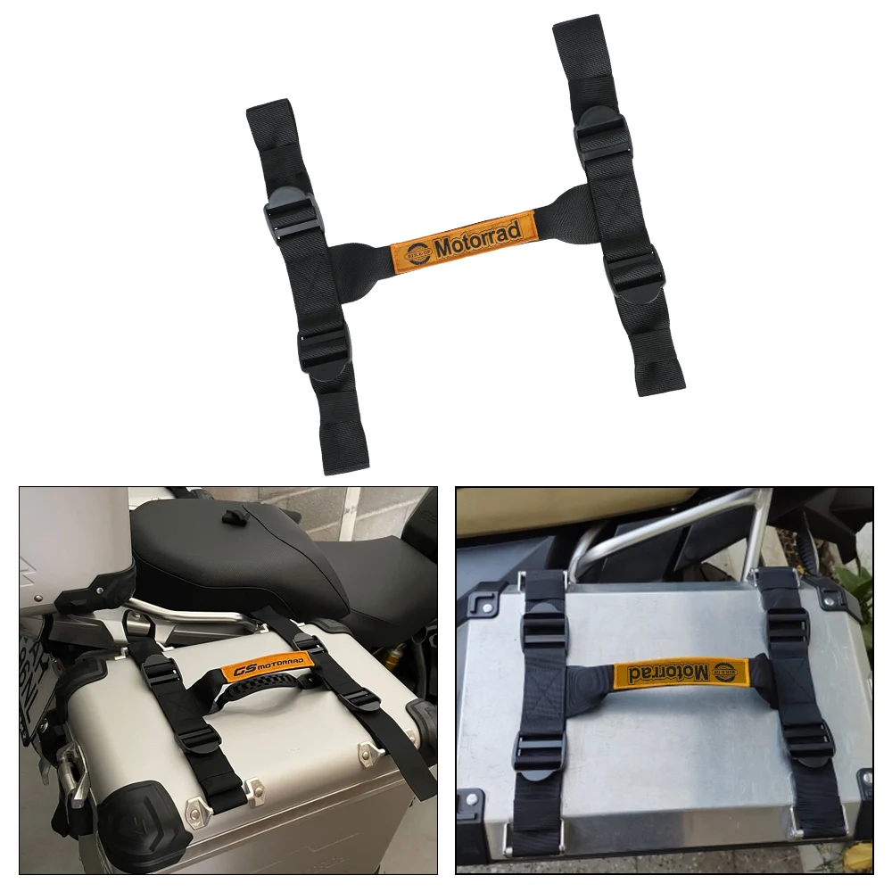

Adjustable Motorcycle Handle Rope Rear Storage Case Straps For BMW R1200GS R1250GS ADV Adventure F850GS
