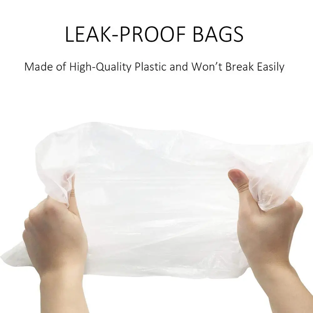 Child Toilet 100pcs Potty Liners Disposable Travel Chair Liner with Drawstring Universal Training Toilet Seat Potty Bags Cleaning Bag for Kid