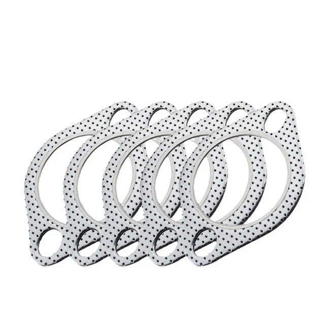 Guarnizioni Flangia Di Scarico Auto - 5 Pezzi, Diametro 2.75 Pollici (70mm), In Alluminio - Foto 6