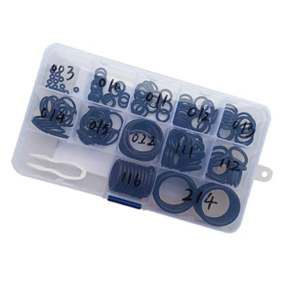 170pcs Scuba Diving Rubber Seal Tank Valve Hose Regulator Seal Rings Repair Kit Pool Replacement Parts For Diving Environment scuba diving accessories pool replacement parts