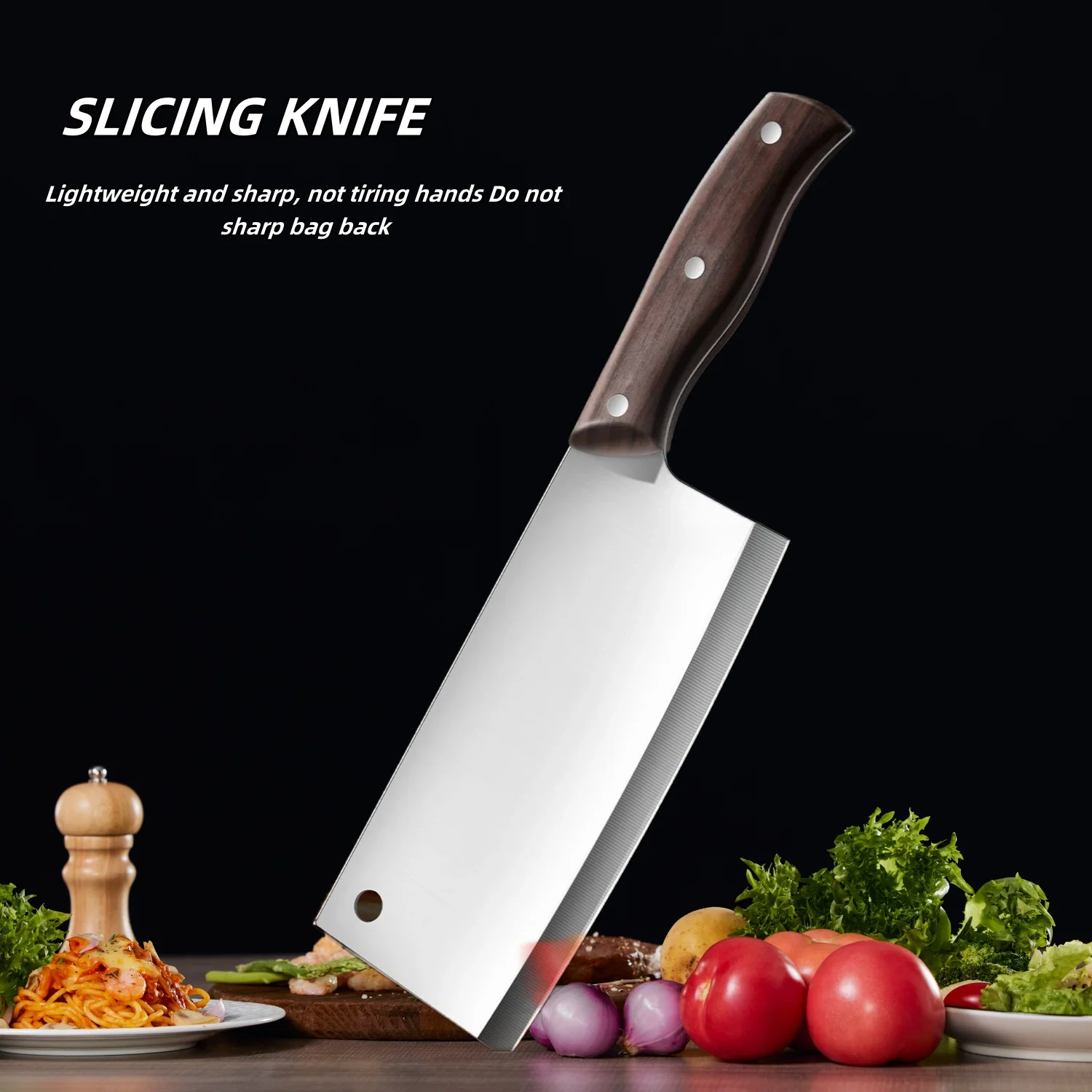 Kitchen Knives Kitchen Multi-purpose Sharp Slicer Stainless Steel Chef's Meat Knife Cost-effective Knife