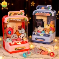New Charging Doll Claw Machine DIY Doll Machine Kids Play Game Clip Doll Toys Large Claw Catch  Crane  Birthday Gift Girl Boy 2