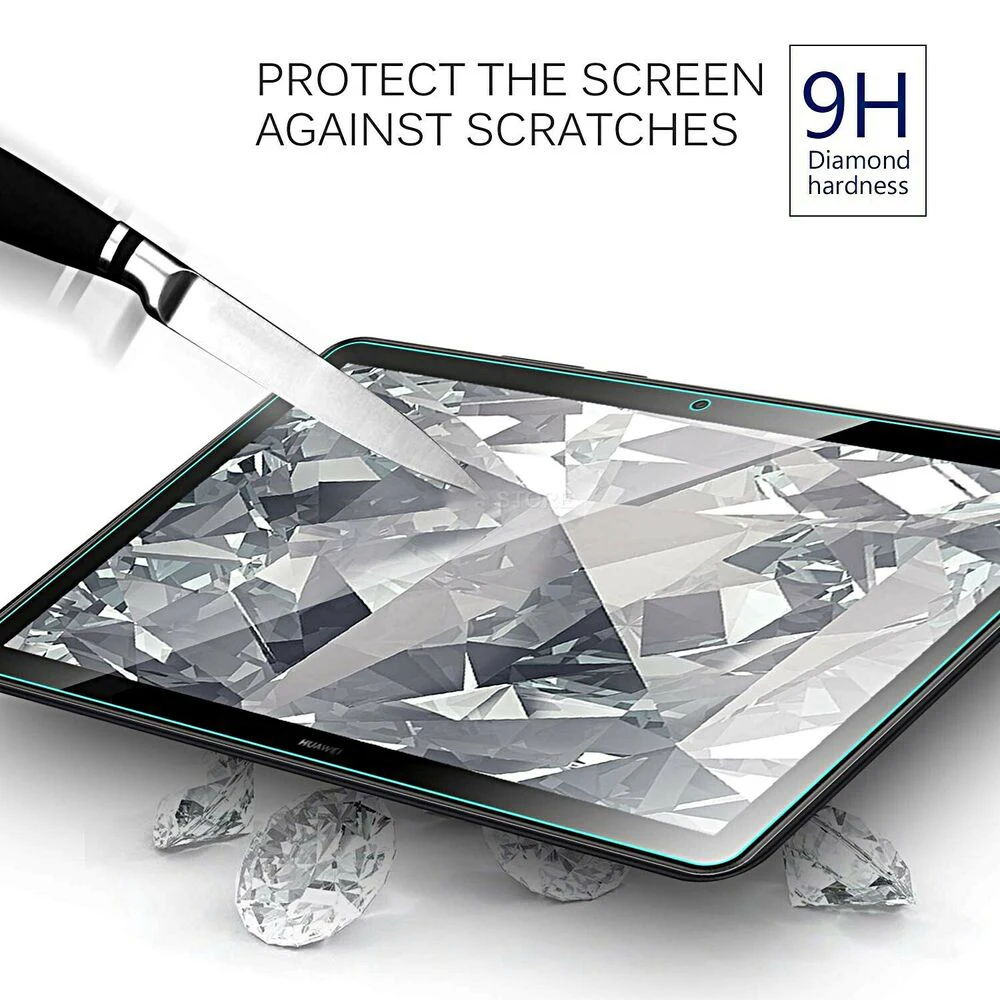 2PCS Tempered Glass Screen Protector For Huawei MatePad 10.4 10.8 Pro 11 T8 T 10s 2023 2022 2021 MediaPad T5 T3 10.1 9.6 — view 5