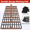 84" H Garage Shelving, 6-Tier Garage Storage Shelves Heavy Duty Shelving Loads 3500LBS, 48" W 5