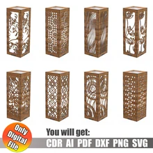 

Laser Cut Vector Lamp Wooden Hanging Lamps Shades Layouts Model CDR/DXF/AI/SVG Files for CNC Laser Cut