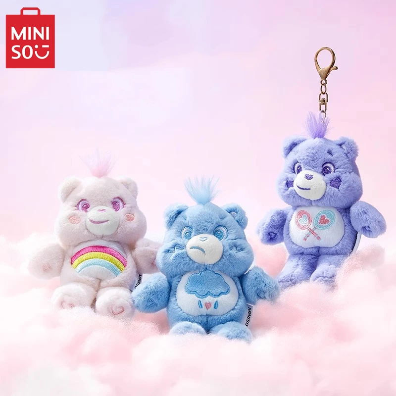 Miniso Care Bear Series Ciondolo In Peluche Kawaii Peluche Portachiavi Borsa Decorazione Ciondolo Ciondolo Anime Giocattolo Per Bambini Regalo Di Comp