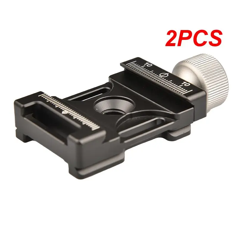 

2 шт. пластинчатый зажим Arca-type зажим базовое Крепление Адаптер для ласточкин хвост Новый адаптер Универсальный черный для портативной камеры