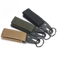 Carabiner High Strength Nylon Key Hook MOLLE Webbing Buckle Hanging System Belt Buckle Hanging Camping Hiking Accessories 1