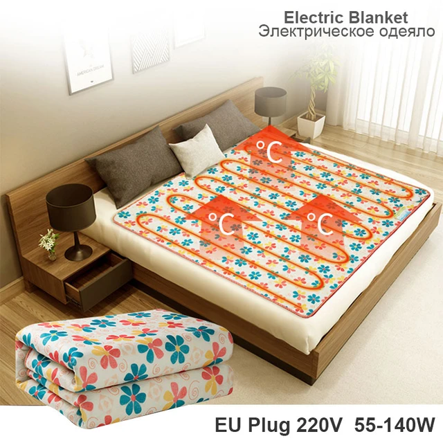Heated Mattress Single Double Body Warmer Electric Blanket 220v 50-140w Heated  Blanket Thermostat Electric Heating Blanket - Electric Blankets - AliExpress