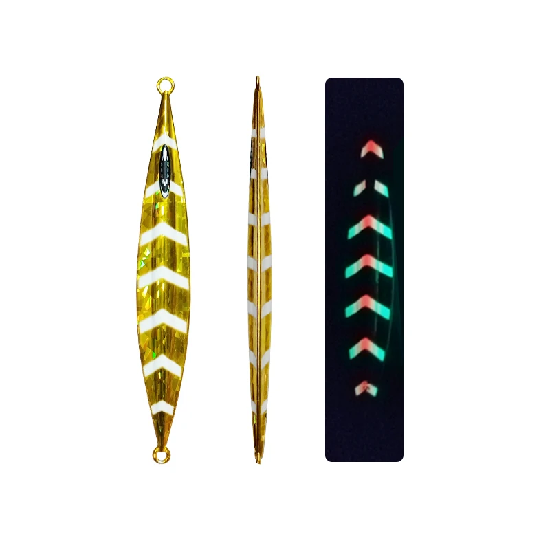 Lot De 3 Gabarits à Pas Lent 100g – Hard Candy, Pêche En Mer, Lumineux