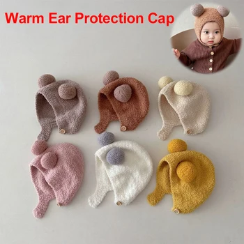 Winter Warm Wool Baby Hat 1
