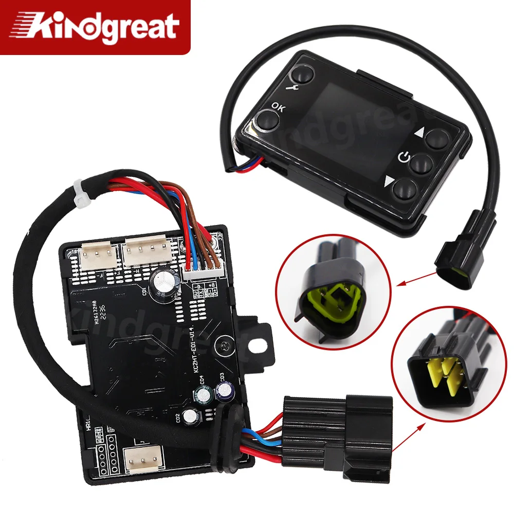 

New 2KW 3KW 5KW 8KW 12V 24V Air Diesel Parking Heater LCD Monitor Switch Remote Control Board Motherboard For Car Truck Van Boat