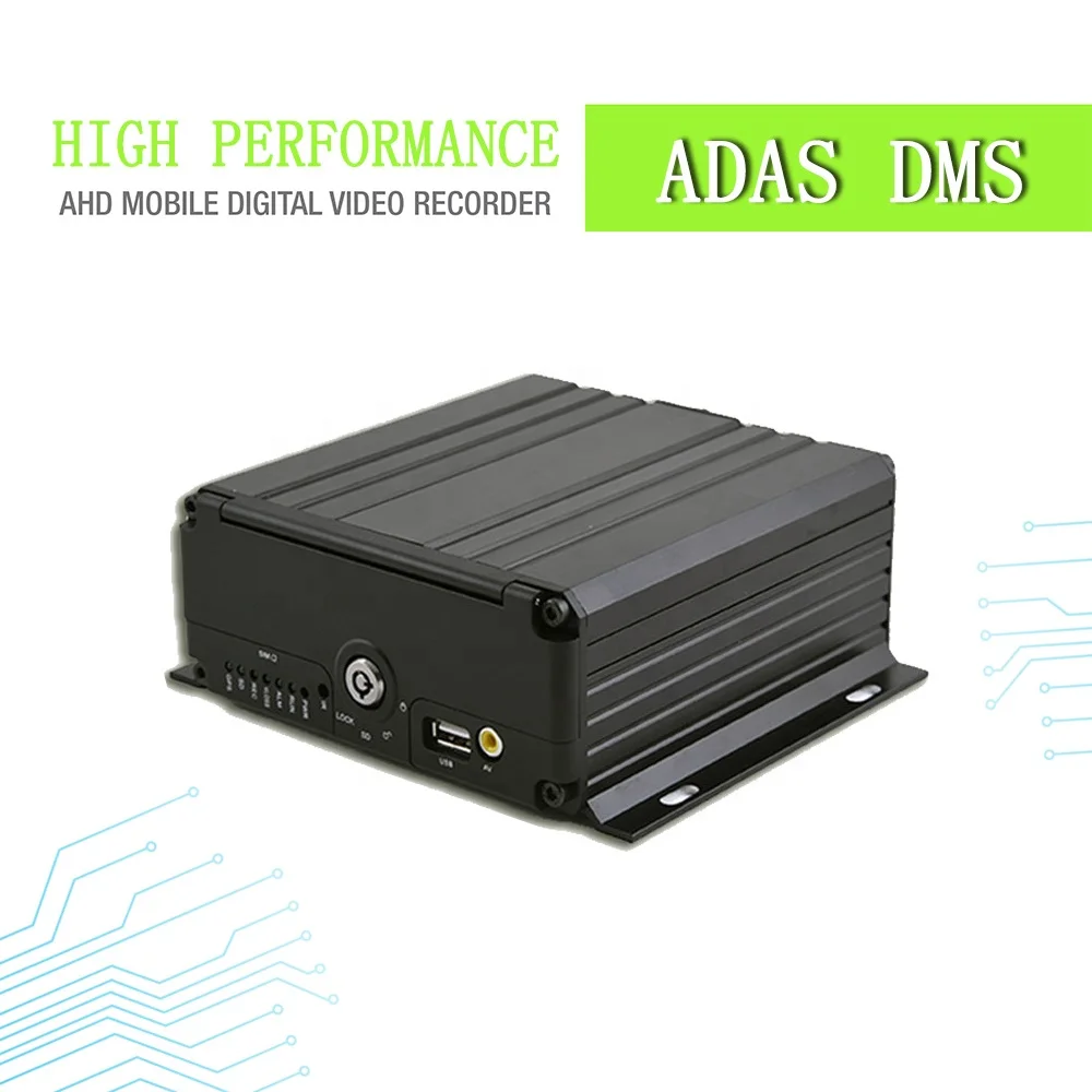 

ADAS DSM 4 Channel HDD GPS 4G Wifi Car Mobile DVR H.265 MDVR