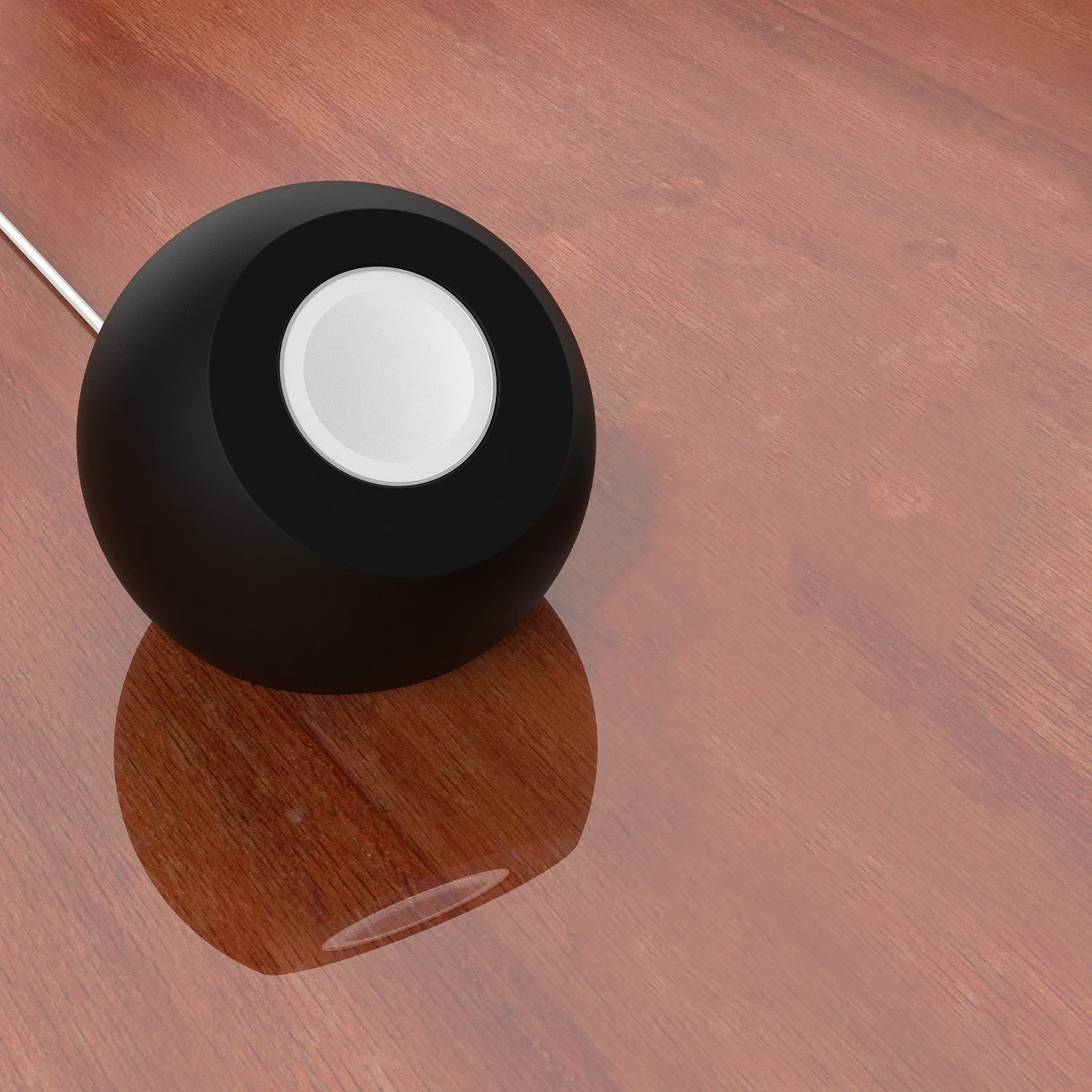 حامل شحن من السيليكون المغناطيسي على شكل كرة مكتبي...