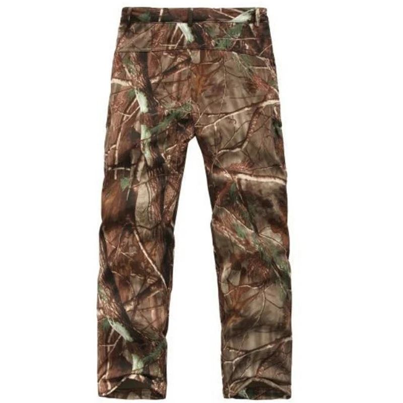 Hiking Jackets Outdoor Softshell Windbreaker Waterproof Camouflage Flight Militarmy Tactical Hooded Fleece Rain Jacket + Pants