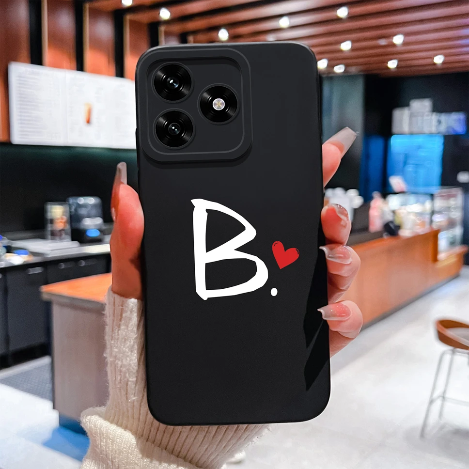 Simple Heart Design - Premium Soft Liquid Silicone Phone Case Cover