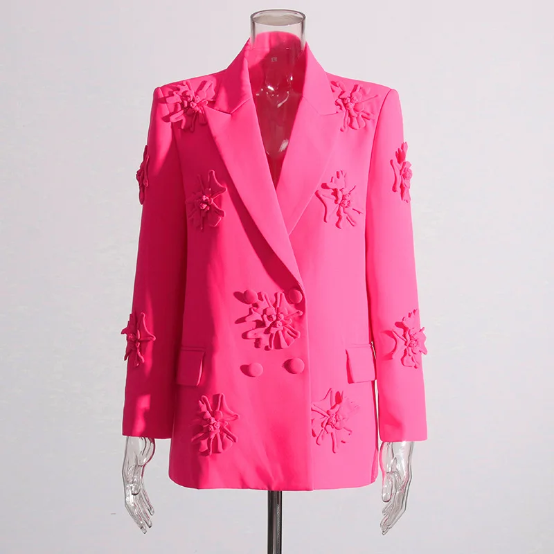 2023-spring-three-dimensional-flower-lapel-mid-length-suit-jacket-pink-double-breasted-suit-top-suit-pants-designer-fashion-suit