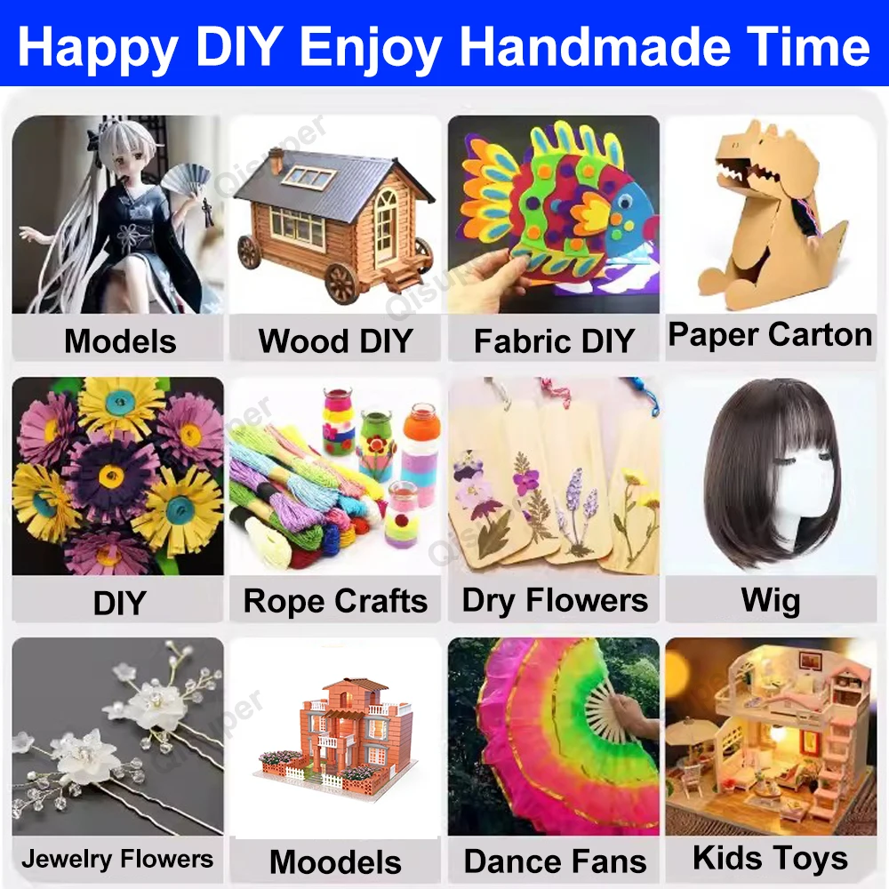 Zhanlida Clear Glue Adhesive Fabric Plastic Model Build Block Miniature DIY Craft Wood Acrylic Puzzle Frame Speaker Phone Cement 2
