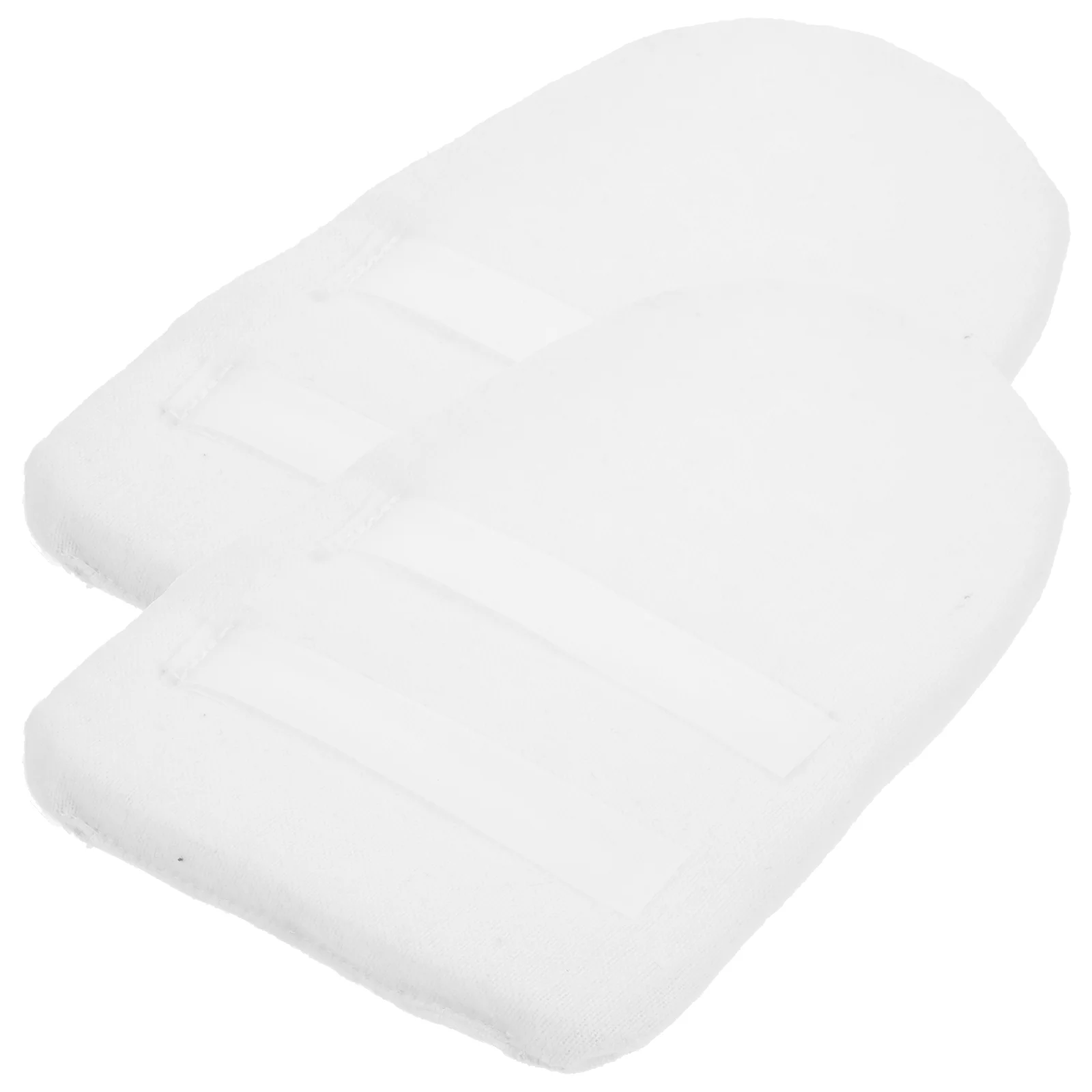 

2 Pcs Girdle Pillow Heart Self Adhesive Shoulder Pads Pacemaker Strap Cushion Bras for Damping White Miss