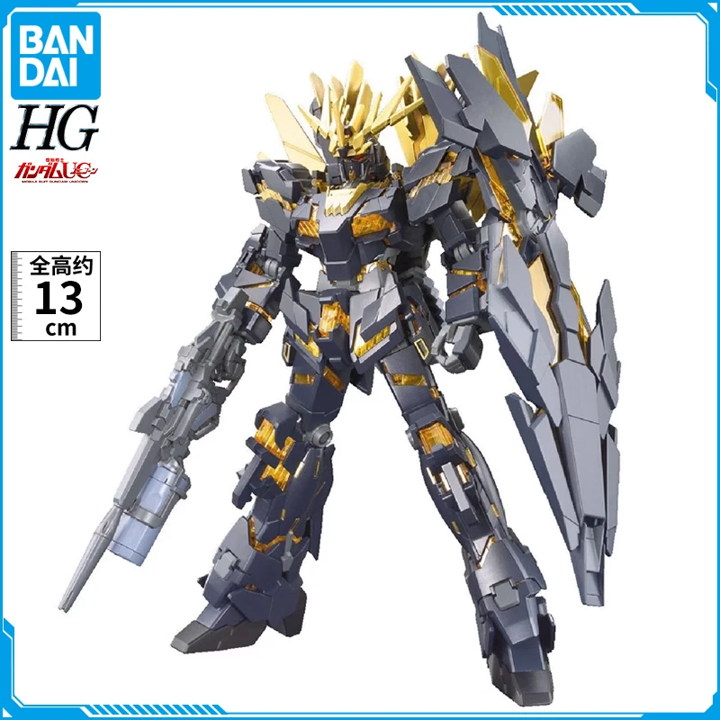 

Оригинальный Bandai 13 см Hguc 175 Единорог флуоресцентная судьба драма Hg Gundam Сборная модель коллекционная игрушка декоративные подарки