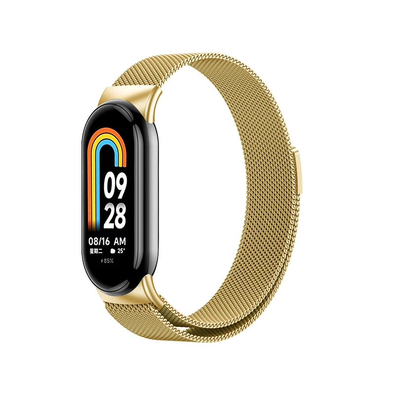 Milanese Loop Magnetic Metal Strap for Smart Bands - Elegant Bracelet Wristband Accessories