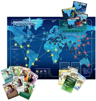 Games Pandemic Board Game ‐ English Edition, Multi/colored 3
