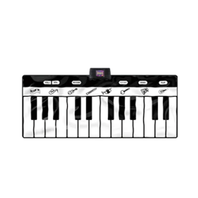 Tastiera Musicale Pianoforte Elettronico Per Bambini Roll Up Small Baby Pianoforte Professionale Flessibile Organo Elettronico Strumenti Musicali