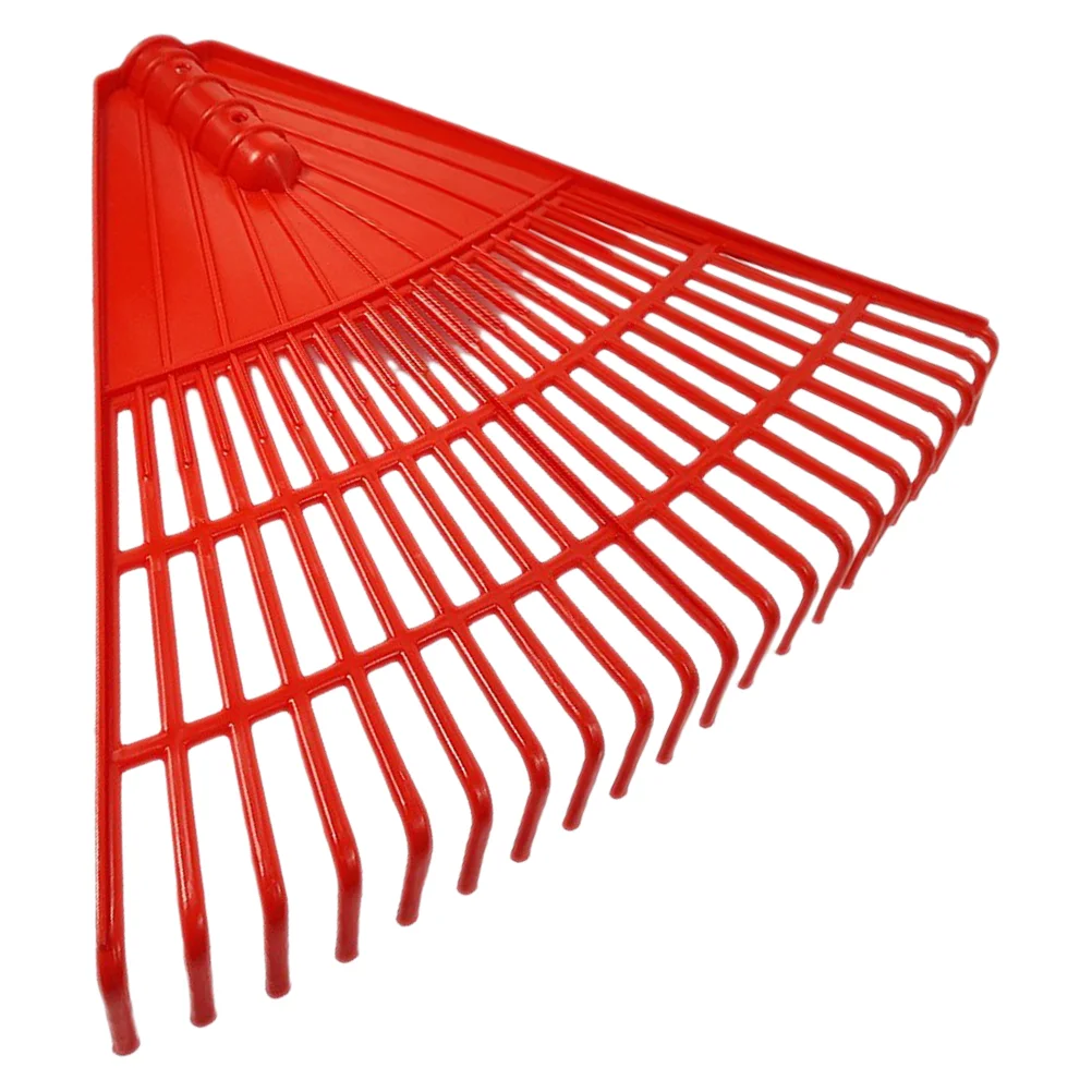 Grass Rake Artificial Plastic Rakes For Lawns Heavy Duty Garden Leaf Plastic Leaves Gardening 5