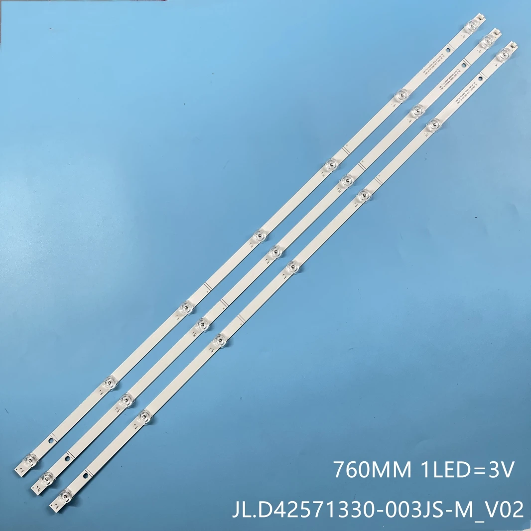 LED Backlight Strip for SVH425A05 43A6101EE H43BE7000 H43B7100 H43B7100UK HL 43J802 HD425V1U51-TOL1 JL.D42571330-003FS-M-V01