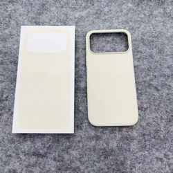 Premium Liquid Silicone Magnetic Case with Animated Charging Feature - iPhone 17 Pro (Vanilla)