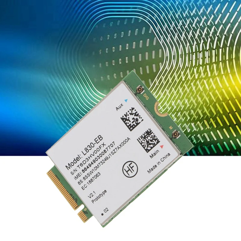 L830-EB 4G 내장 모듈, 다기능 단일 모듈, 레노버 X280, X380, S1, P52s, T580, T480, L580 용