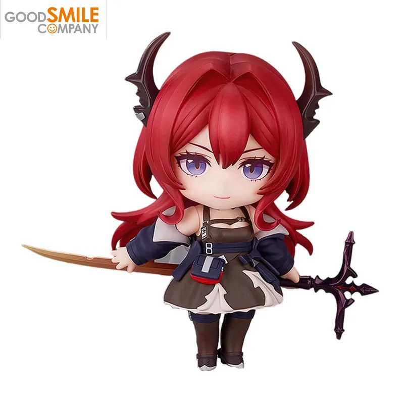 

In Stock Good Smile Original GSC GSAS Nendoroid 2047 Arknights Surtr Q-version Movable Action Figure Model Holiday Gifts