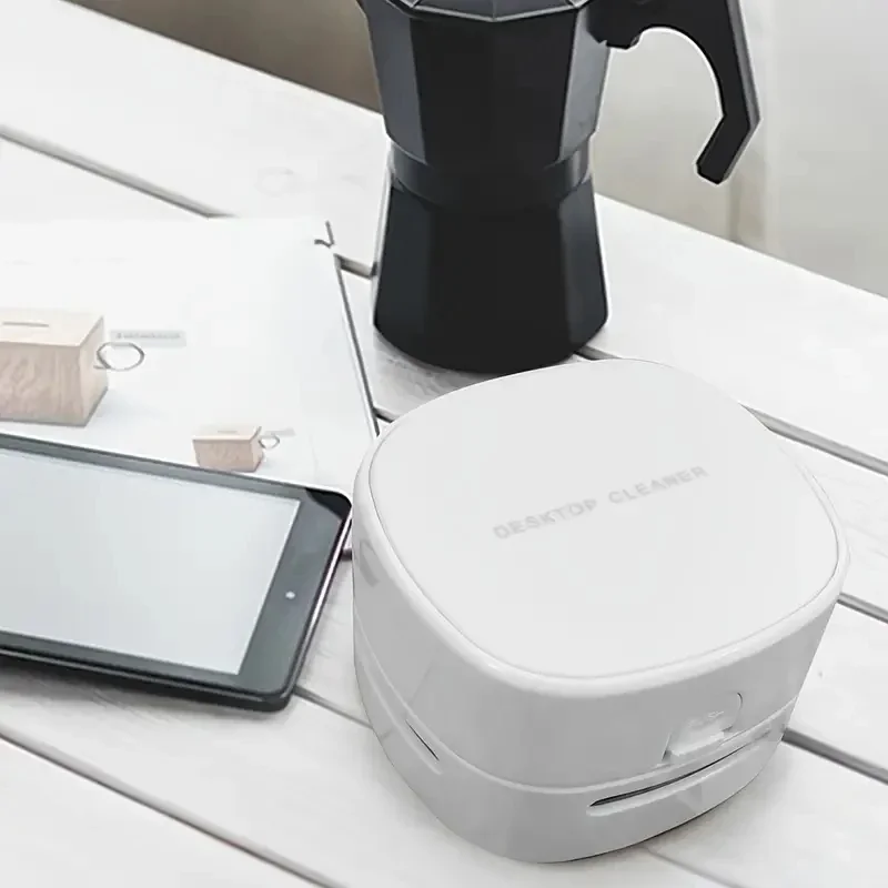 Portable Mini Desk Vacuum Cleaner Mini Vacuum For Desk Table Dust Catcher Car For Home Office Table Sweeper Desktop Cleaner 6