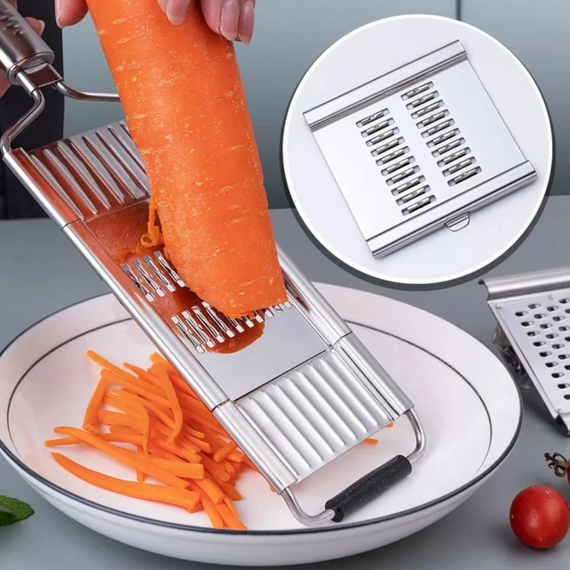 Multi-purpose Vegetable Slicer Stainless Steel Grater Cutter Shredders  Fruit Potato Peeler Carrot Grater Kitchen Accessories new – Culticate