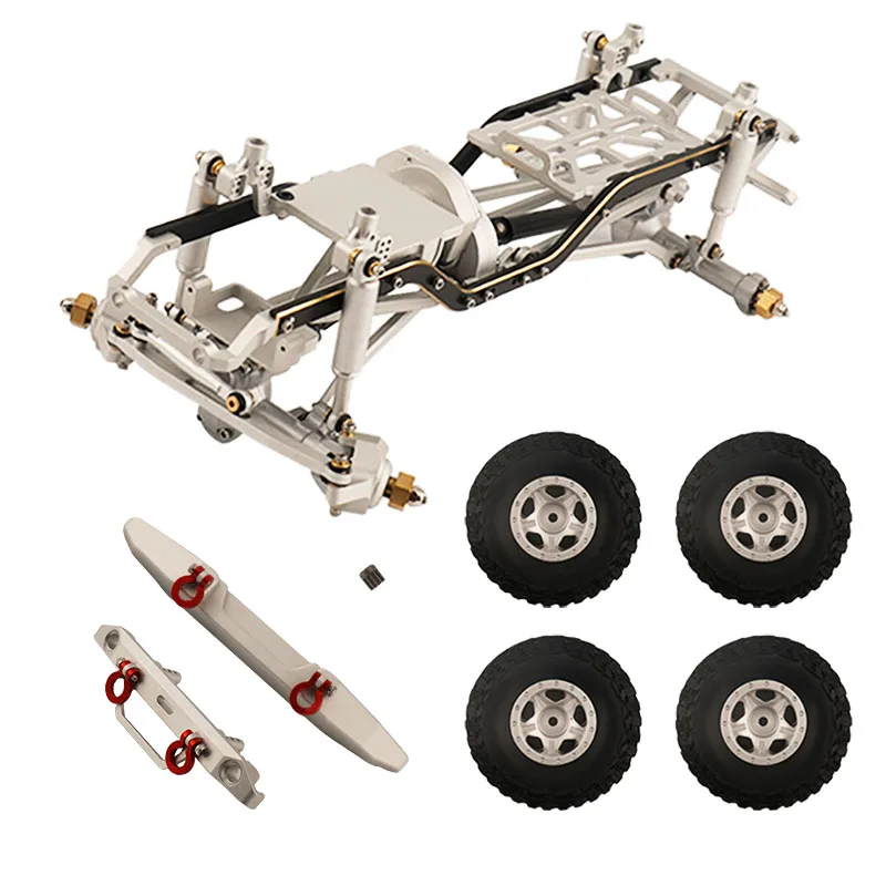 Axial Scx24 1/24 Axial Scx24 1/24 Simulation Jeep Metal Frame AllWheel