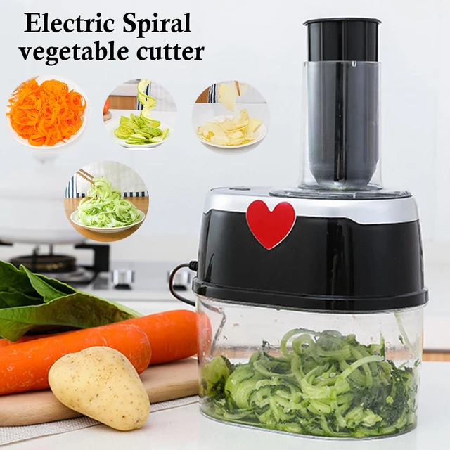 4in1 Vegetable Chopper, Spiralizer Vegetable Slicer, Onion Chopper