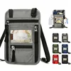 Passport Holder Neck Pouch Travel Wallet for Women Men RFID Blocking Security Slim Traveling Wallet with Neck Lanyard Strap 1