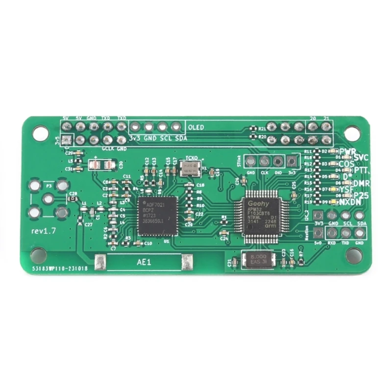 VHF UV Hotspots Module For P25 YSF with Antenna