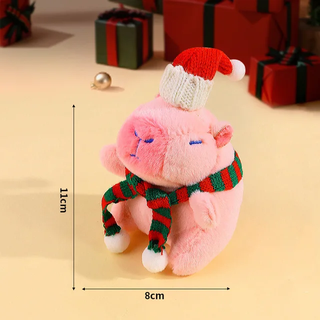 Lot De 3 Porte-clés Capybara Mignons - Figurines Avec Poses Amusantes - Cadeau Pour Enfants Et Adultes