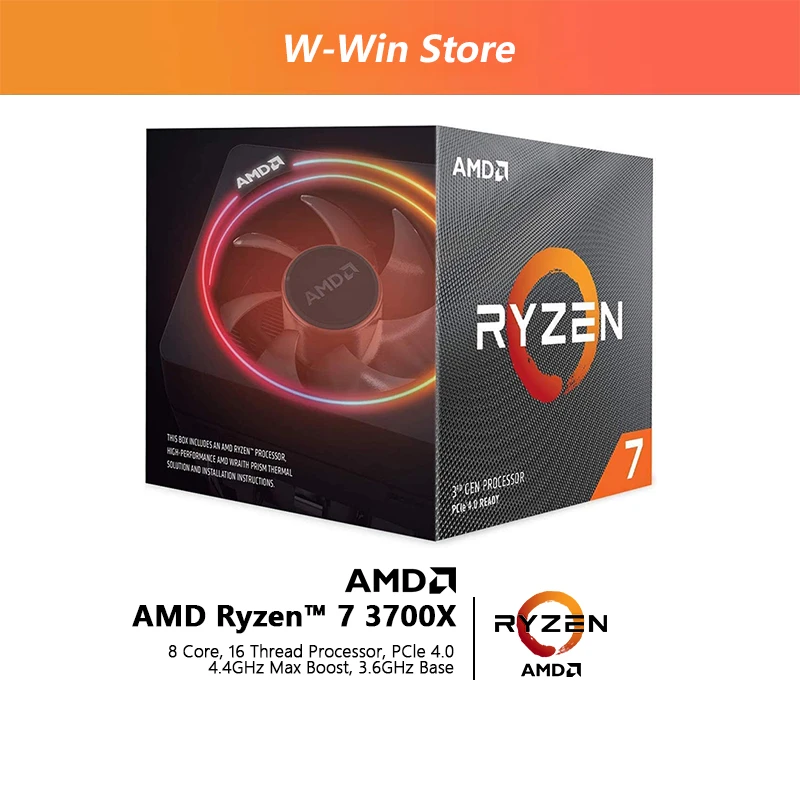 Desktop Processor R7 3700x Amazon AMD Ryzen 3700X CPU 本体