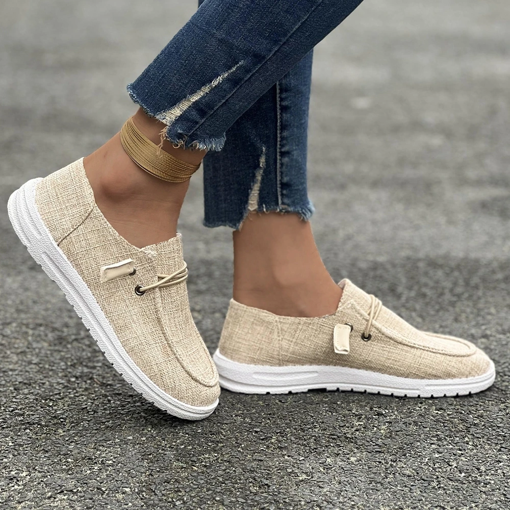 SHLIANG Damen Canvas Atmungsaktive Mode Vulkanisierte Sportschuhe Frau Casual Flache Schuhe Weibliche Leichte Wanderschuhe SB168_voghion.com